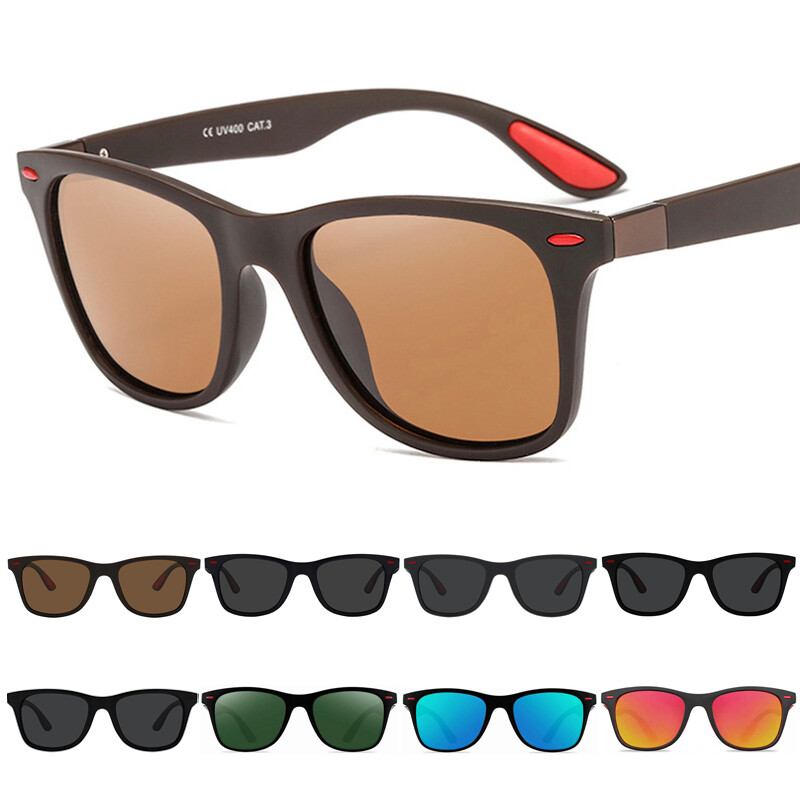 Classic Square Polarized Sunglasses UV400 UV400 Fashion Square Vintage Polarized Sunglasses Eyewear  main image 3