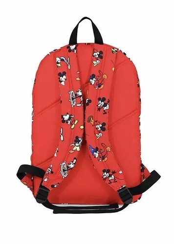 New Disney Store Mickey Mouse Through The Years Backpack School Bag Travel Gym - Picture 2 of 5