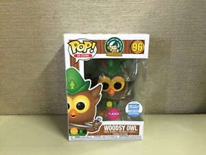 Funko Pop! Ad Icons: Flocked Woodsy Owl Funko Shop Exclusive #96 New In Box | eBay