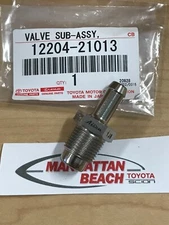 NEW GENUINE TOYOTA PCV VALVE 12204-21013, 1.5L 1NZFE 09-16 YARIS & 12-21 PRIUS C