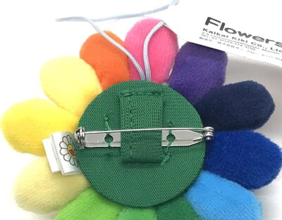 Takashi Murakami Kaikai Kiki Flower Plush Rainbow Colorful Cute