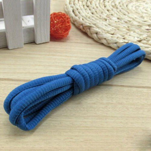 80/100/120cm Shoelaces Coloured Flat Round Bootlace Sneaker Shoe laces AU F - Picture 43 of 52