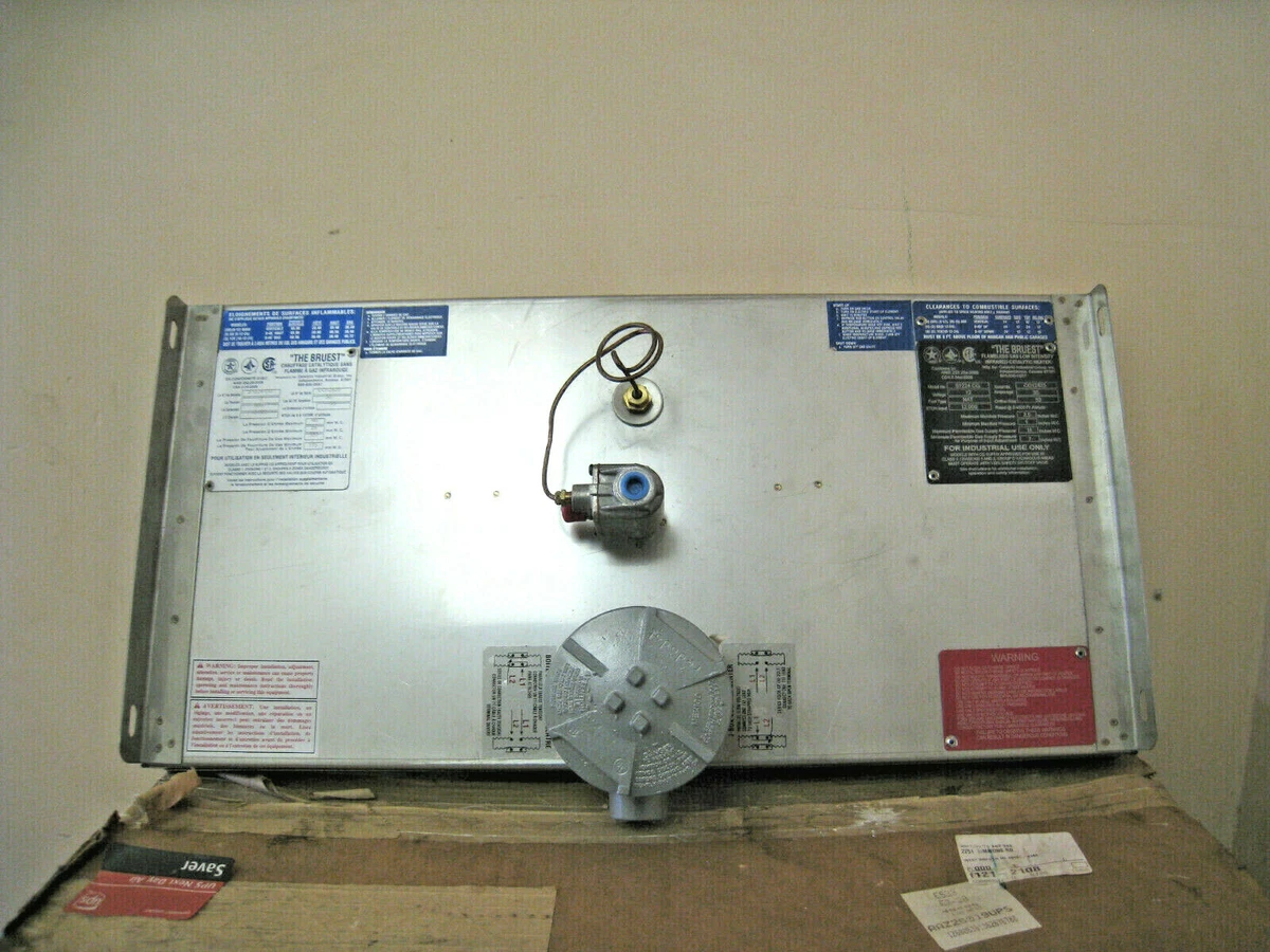 New The Bruest S1224 CG Flameless Gas Low Intensity Infrared Catalytic  Heater | eBay