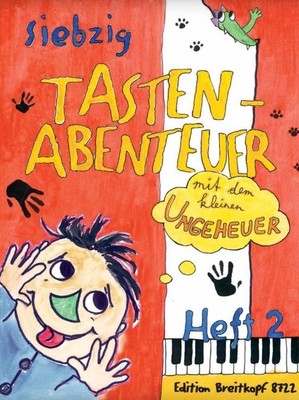Noten 70 Tastenabenteuer mit dem kleinen Ungeheuer 2 EB 8722 Klavier Breitkopf