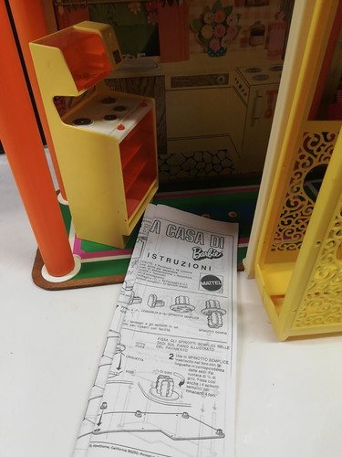 BARBIE MATTEL TOWN HOUSE CASA DELLE BAMBOLE CON ASCENSORE HOUSE DOLL VINTAGE - Foto 2 di 14