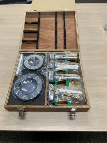 Mitutoyo 368-918 Holtest Three-Point Internal Micrometer Kit 0.8” to 2"