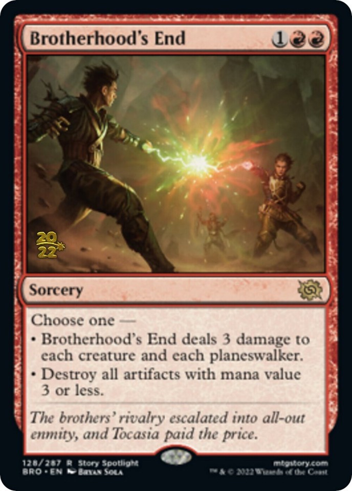 Brotherhood's End [The Brothers' War Prerelease Promos] eBay
