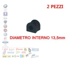 COPPIA 2 GOMMINE BOCCOLE BARRA STABILIZZATRICE POST ALFA ROMEO 147 156 1.6 1.9
