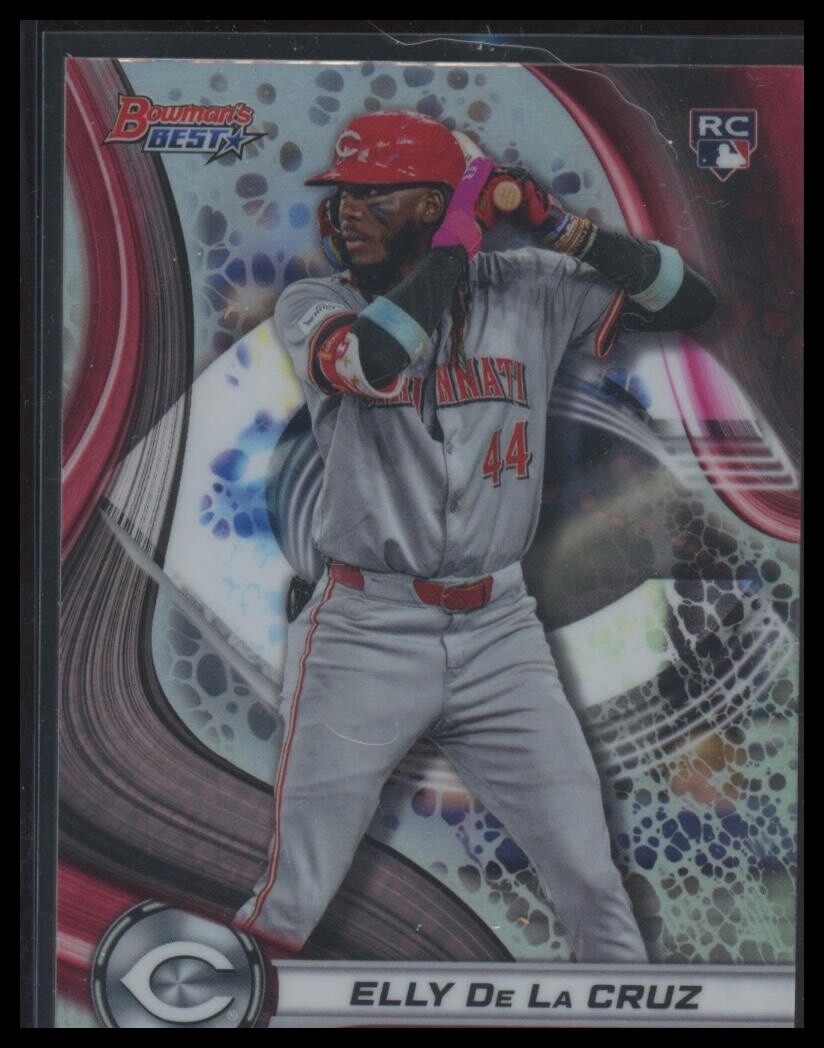 2024 Bowmans Best Elly De La Cruz Wave Refractor RC #20 Cincinnati Reds