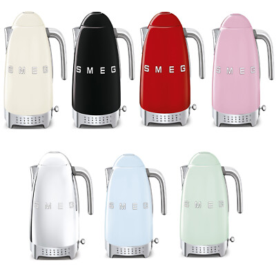 Smeg style rétro 1.7 LT 7 tasse électrique 1500 W Température Variable Bouilloire NEUF
