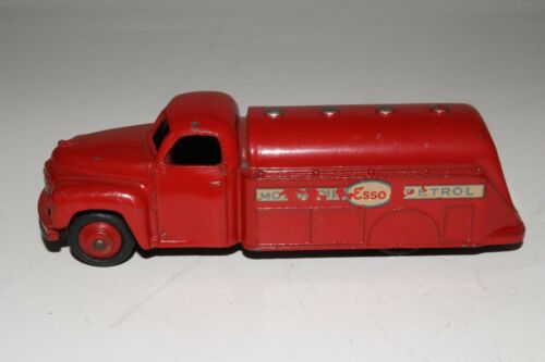 Camion-citerne à essence Dinky Toys, #442, années 1950 Studebaker Esso, original - Photo 1/7
