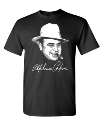 AL CAPONE GANGSTER SIGNATURE - Unisex Cotton T-Shirt Tee Shirt | eBay