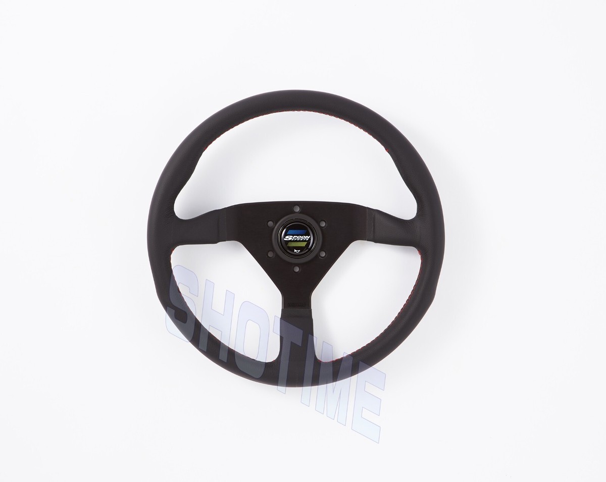 Spoon × momo ステアリング SPOON SPORTS MOMO Red Stitching Leather Steering Wheel NSX