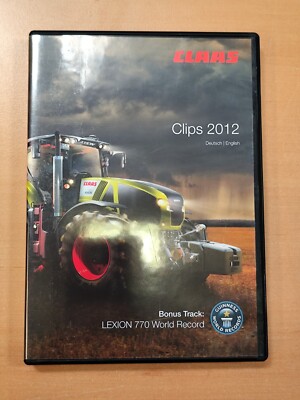 DVD Claas 2012 tractor collector collector K40