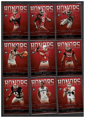 2015 PANINI GEORGIA BULLDOG 10-CARD HONORS INSERT SET GURLEY RC STAFFORD WILKINS
