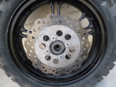 Front wheel & tire Z125 PRO 17 17-22 Kawasaki # O5 | eBay