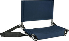 Stadium Seat - Lightweight, Portable Folding Chair for Bleachers and Benches - N