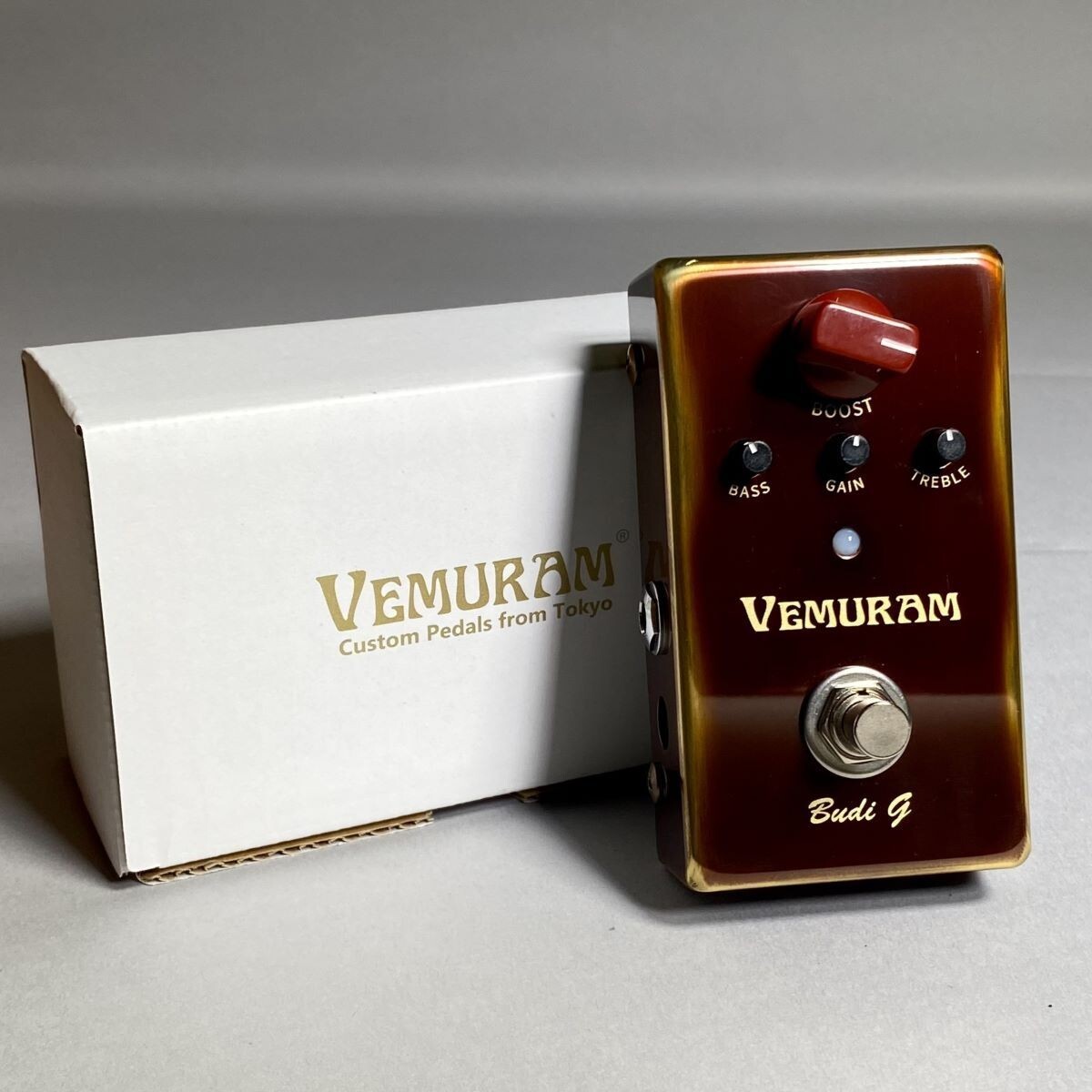 Vemuram Budi-G Effect Pedal Electric Guitar Gritty Gain Booster
