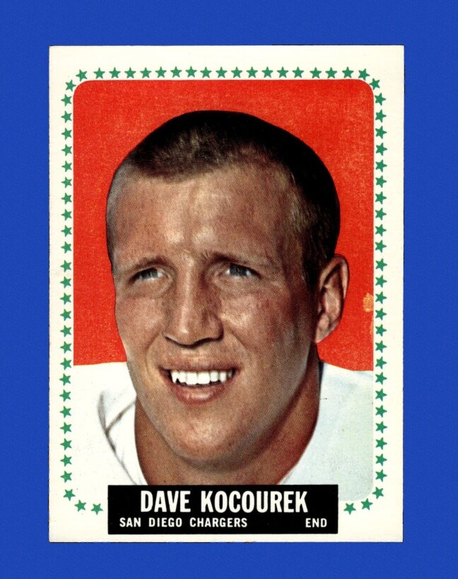 1964 Topps Set-Break #162 Dave Kocourek EX-EXMINT *GMCARDS*