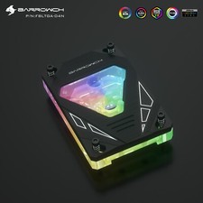 Barrowch CPU Water Block for AMD RYZEN 3 5 7 9 AM4 AM5 AM3 5v aRGB FBLTGA-04N