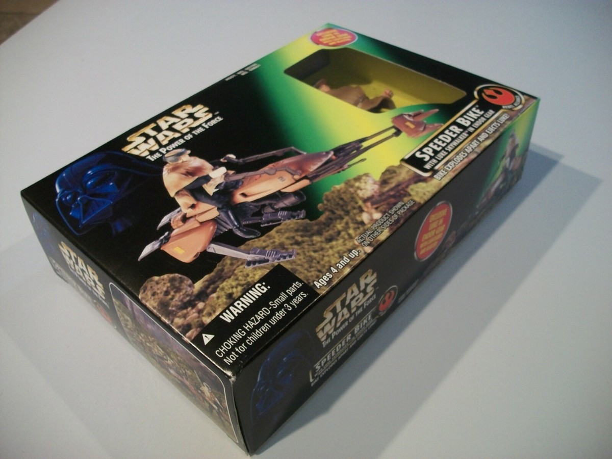Star Wars The Power of the Force SPEEDER BIKE w/LUKE SKYWALKER