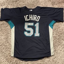 Ichiro Suzuki MLB SIGNED custom SEATTLE MARINERS Baseball JERSEY JSA COA LOA HOF