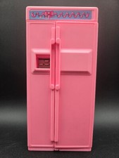Vintage Barbie Kitchen Refrigerator 1993 Arco Toys Mattel Fridge Furniture