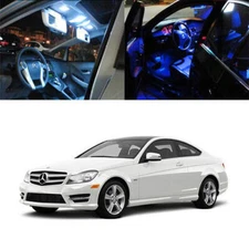 5 x 5050 SMD LED Interior Lights Package For 12-14 Mercedes W204 C-Class Coupe