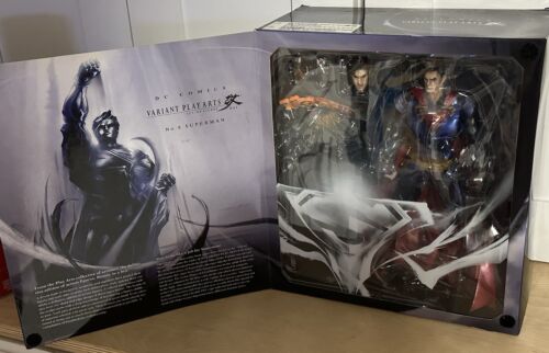 New DC Comics Superman Variant Play Arts Kai Action Figure No. 6 Collectible - Picture 6 of 6