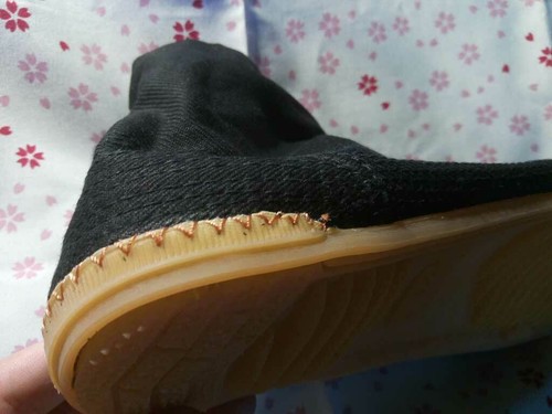 Double Cushion Japanese SAMURAI TABI Boots Ninja RIKIO Limited Model Socks FREE - Picture 2 of 6