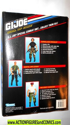 GI JOE 12 inch RED BERET COMMANDO 1995 hall of fame new complete