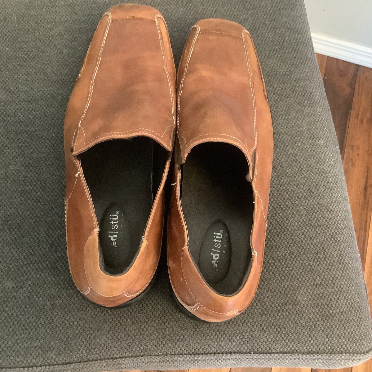 Bed Stu Oil Tanned Leather Casual Loafers Shoes Men\'s Comfort Footwear sz 9.5 Men main image 4