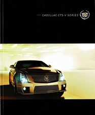 2012 Cadillac Cts-v Coupe Sedan And Wagon 56 Page Deluxe Dealer Sales Brochure