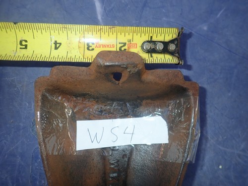 1 Vintage CAST IRON Wood STOVE LEG Foot Pot Belly burner heater Feet Part (WS4) - Picture 5 of 8