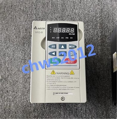 1 PCS used Delta inverter VFD-B series 380V 2.2KW VFD022B43B Tested