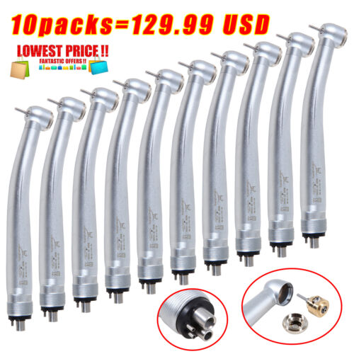10* NSK PANA MAX Style Dental High Speed Handpiece Push Button 4Hole Clean Head - 第 1/12 張圖片
