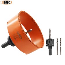 Broca cortadora de sierra de orificio de carburo con núcleo de diamante para luces empotradas techo de madera