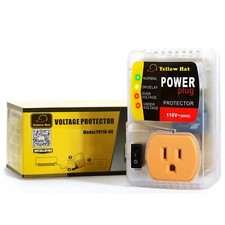 Voltage Protector Surge Protector for Home Appliance Voltage Brownout Outlet ...