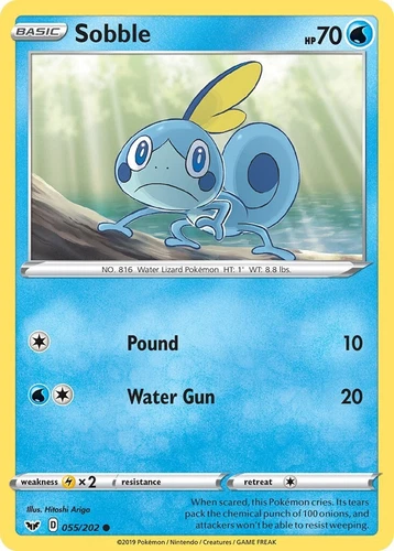 Sobble 055/202 Swsh01: Sword & Shield