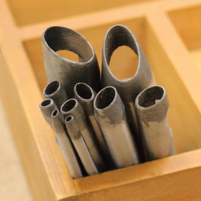 DIY Leather Craft Tools Oval Puncher Leather Hole Punch Crafter tools  3-25mm New