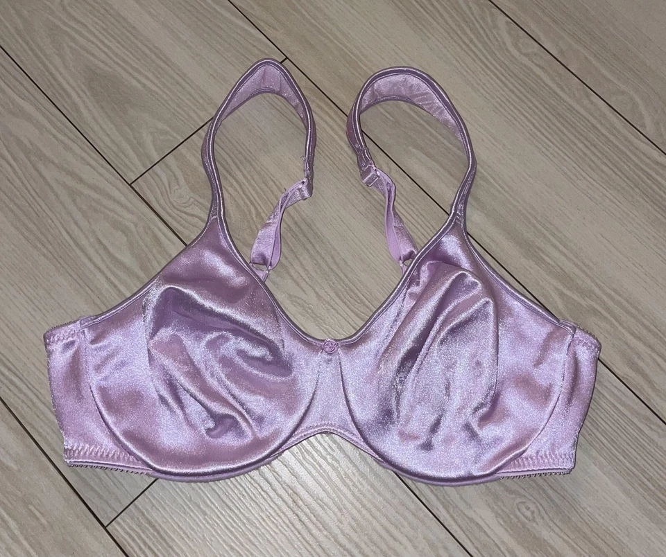 Sujetador de Colección Bali 3382 Passion for Comfort Cobertura Completa Satinado UW Mujer 36C Lila Foto 2 de 4