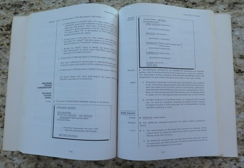 Vintage SPECTRA 70 RCA All Systems COBOL Reference Manual Dated 1969 - Picture 13 of 16