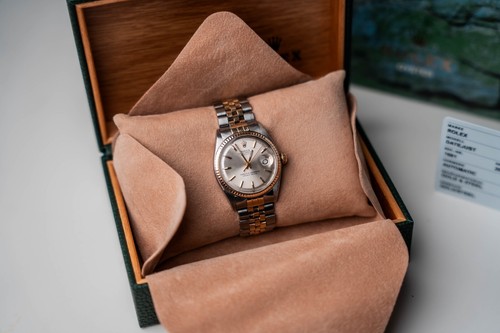 Rolex Datejust 1601 Gold/Stahl 36mm – Silbernes Zifferblatt – Vintage-Klassiker - Bild 8 von 10