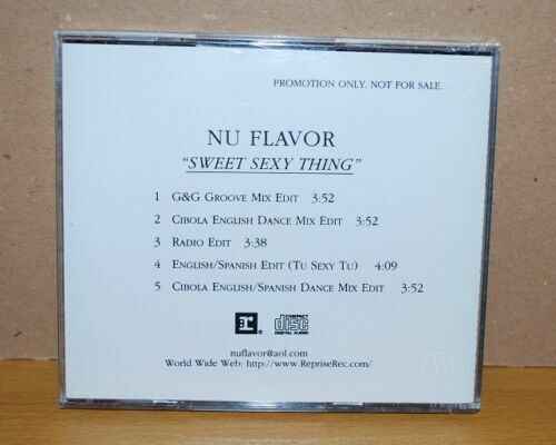 Nu Flavor – Sweet Sexy Thing (Promo CD) - 1997 - 5 Mixes - PRO-CD-8753-R - Picture 2 of 3