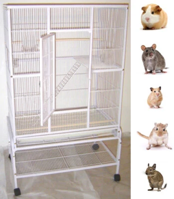 MCAGE 64" X-Large 3-Levels Ferret Guinea Pig Chinchilla Glider Mice Rat Squirrel Cage