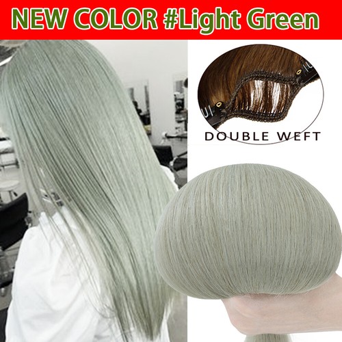 100% Russian Real Double Weft Human Hair Extensions Clip In Remy THICK Full Head - Picture 41 of 47