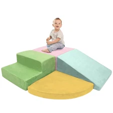 TOLEAD Large Baby Climbing Blocks 4pcs Climbing Toys for Toddlers Ultra High ...