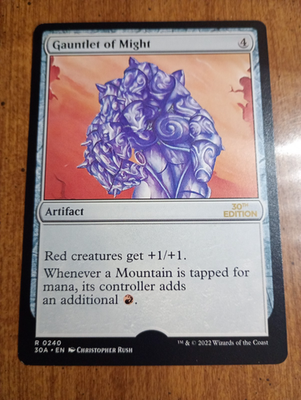 Magic: The Gathering - 30th Anniversary - GAUNTLET OF MIGHT