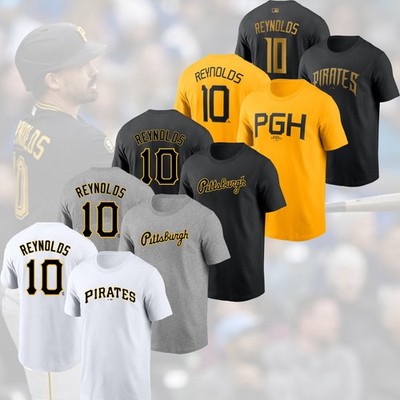 HOT!! Bryan Reynolds #10 Pittsburgh Pirates 2026 Player Name & Number Fan Look