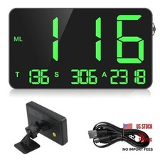 Digital Gps Speedometer Heads Up Display For Cars New Hud Mph 4.5 Inch C80 Digital Gps Speedometer Heads Up Display For Cars New Hud Mph 4.5 Inch C80